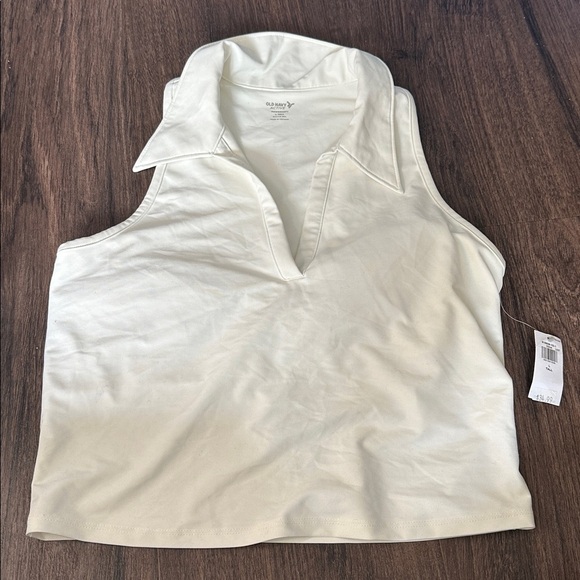 NWT! Magnolia Fitted PowerSoft Sleeveless Cropped Polo - XXL TALL & LARGE TALL 🤎 - Picture 6 of 7